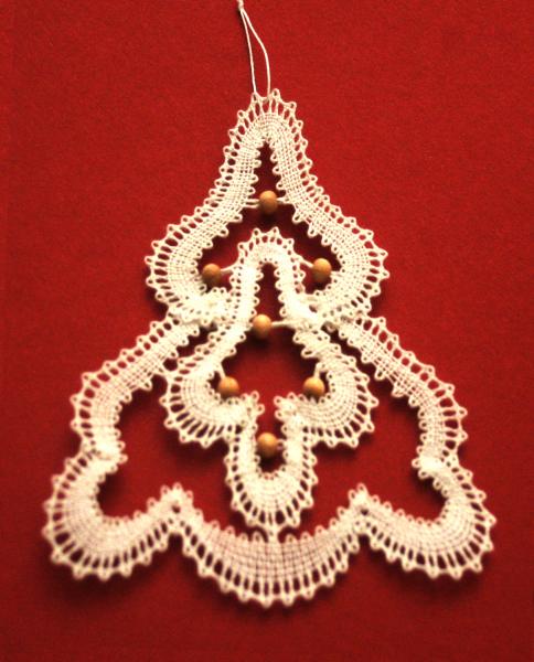 001 Klöppelbrief Baumschmuck "Tannenbaum"